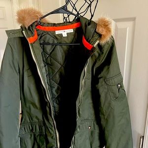 Womens Green Tommy Hilfiger Jacket….